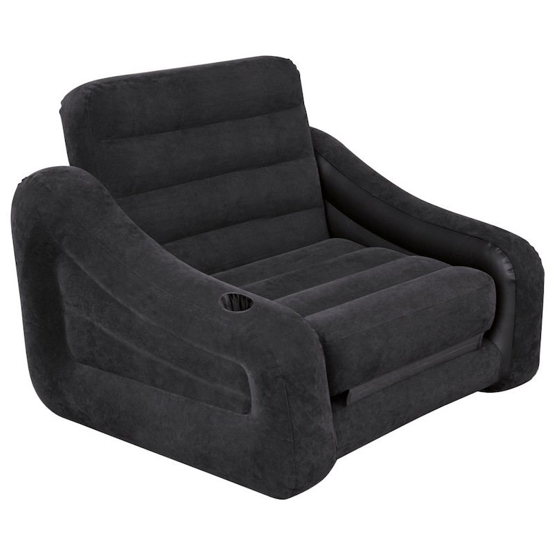 Aufblasbarer Sessel von Intex – auch zum Bett ausziehbar!