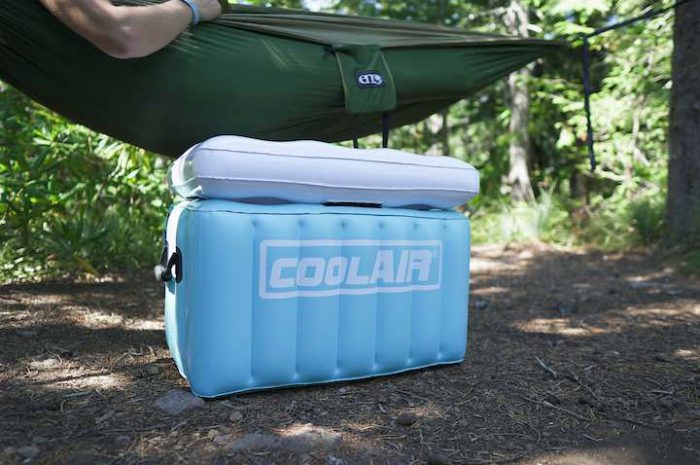 coolAIR: Aufblasbare Kühlbox für den Sommer | ultraleicht!