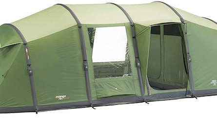 Vango Odyssey Air Beam Zelt aufgebaut