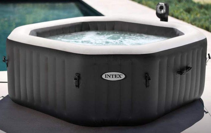 Intex Pure SPA Octagon Bubble: Salzwassergeeigneter Whirlpool