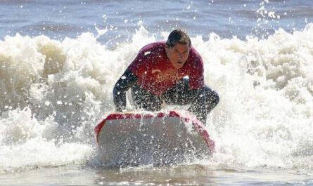 Tandem Bogie im Wasser