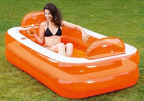 Kompakter aufblasbarer Pool und Badewanne von Happy People
