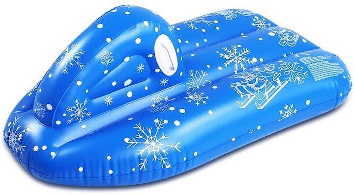 TwoCC-Schneeboot-blau-mit-Schneeflocken