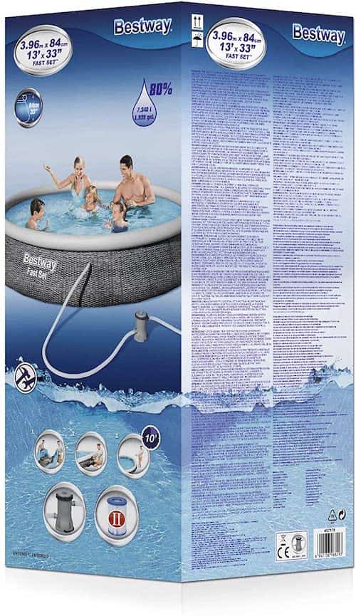 Verpackung-zu-aufblasbarem-Bestway-Pool