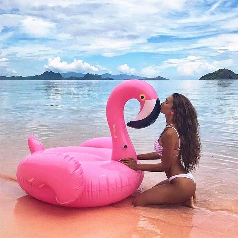 Aufblasbarer-Flamingo-Schwimmtier
